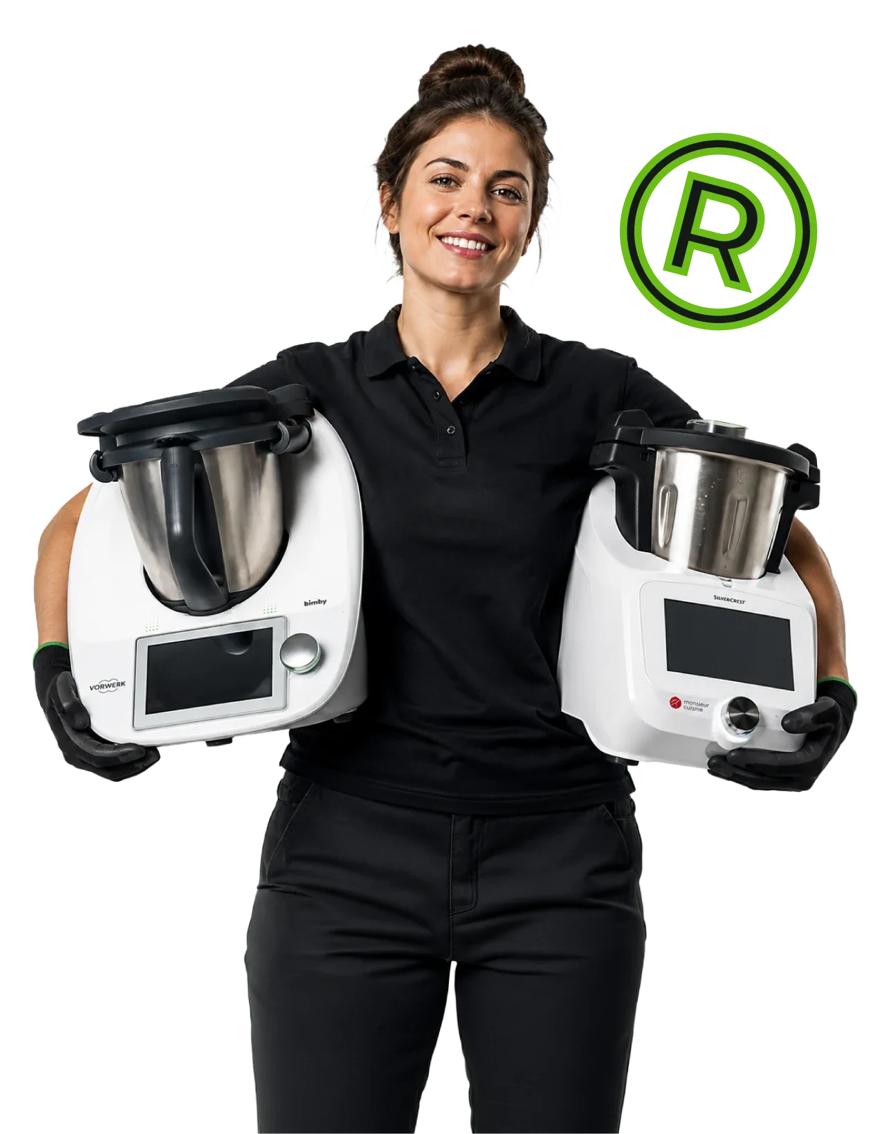 Especialista de reparações com robots de cozinha